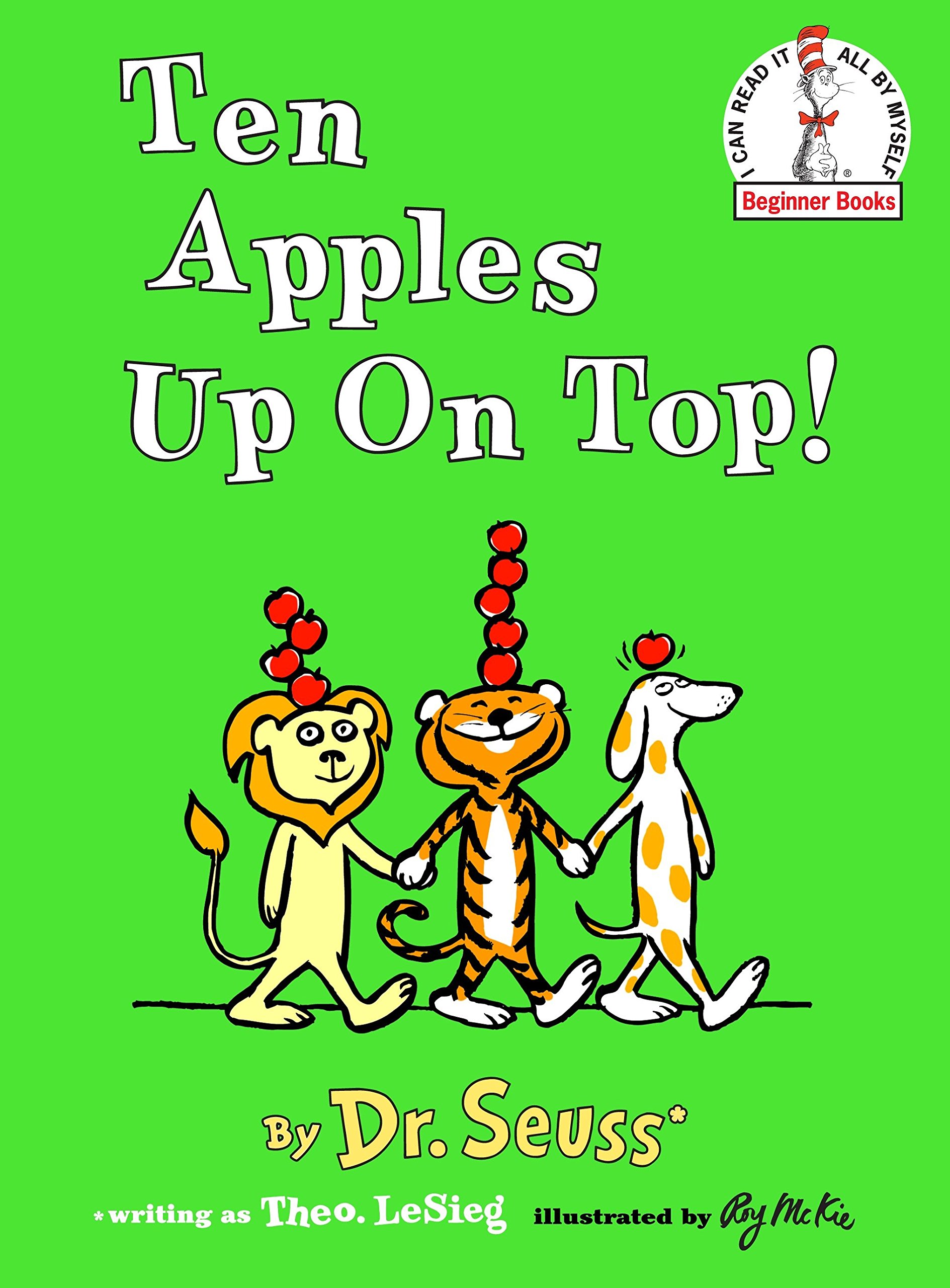 speech and language teaching concepts for Ten Apples Up On Top! in speech therapy​ ​