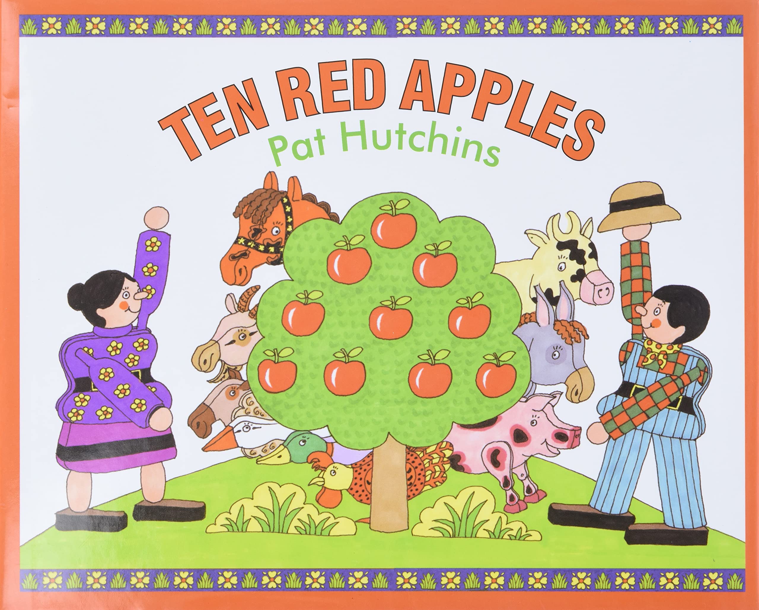 speech and language teaching concepts for Ten Red Apples in speech therapy​ ​
