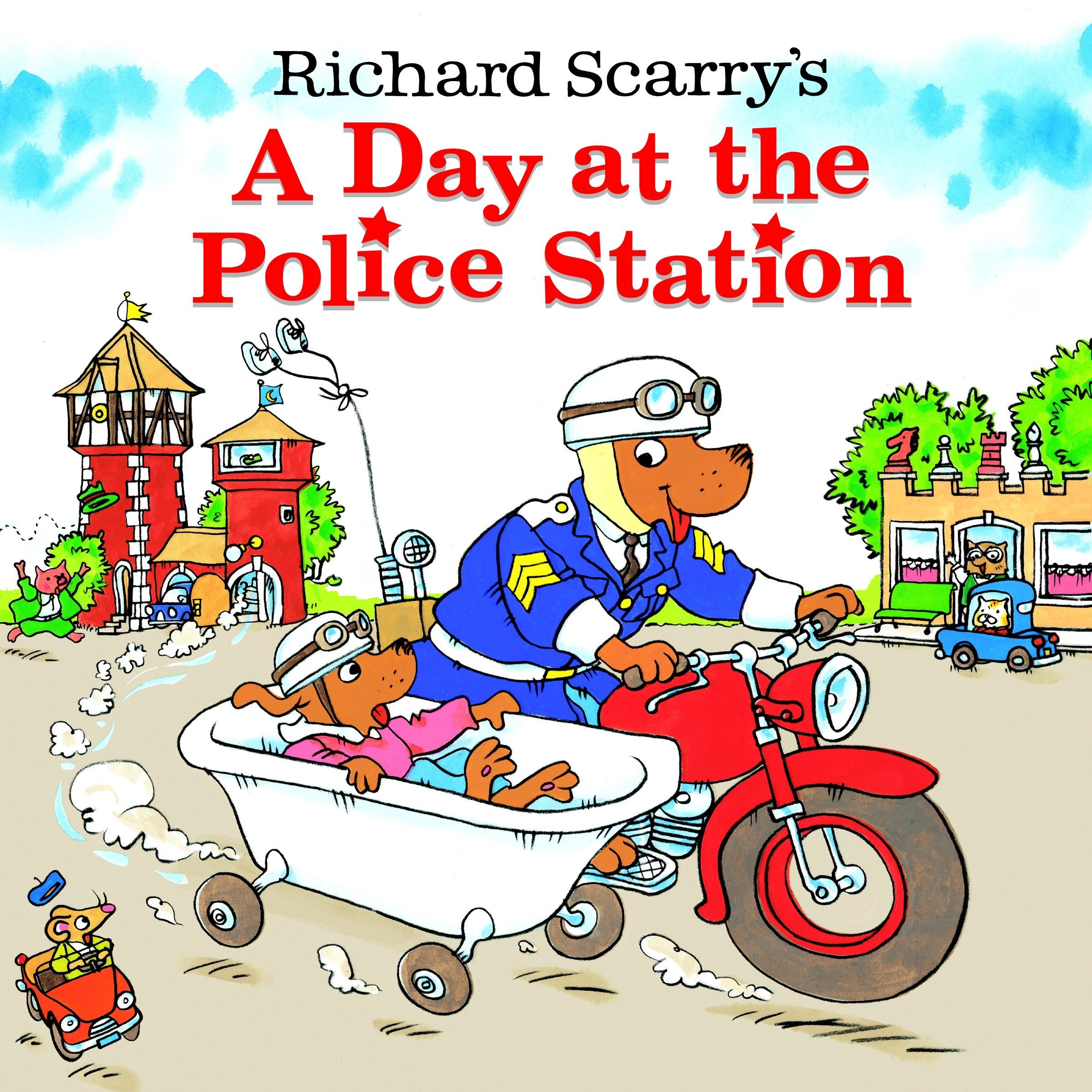 speech and language teaching concepts for A Day At The Police Station in speech therapy​ ​