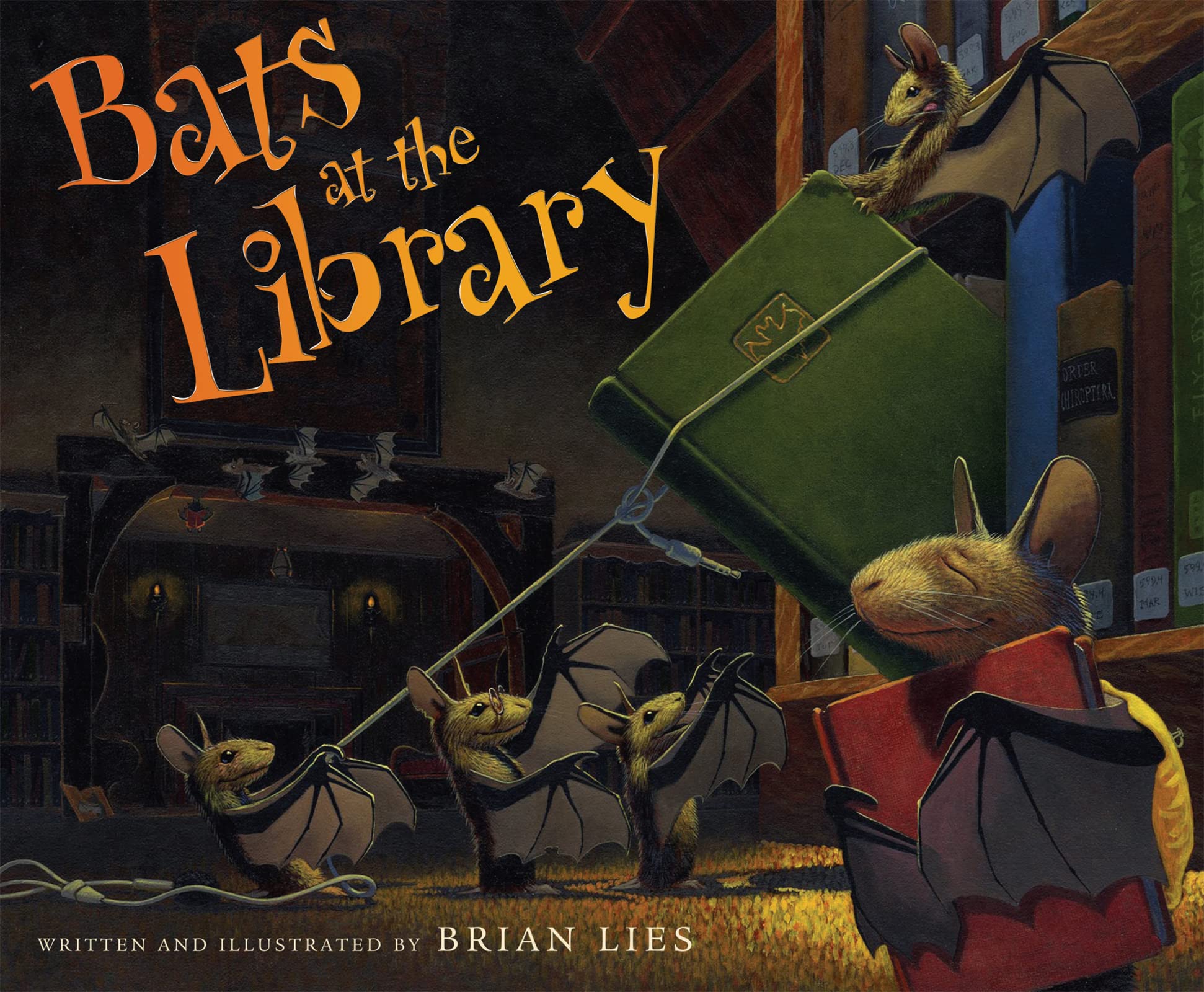 speech and language teaching concepts for Bats at the Library in speech therapy​ ​