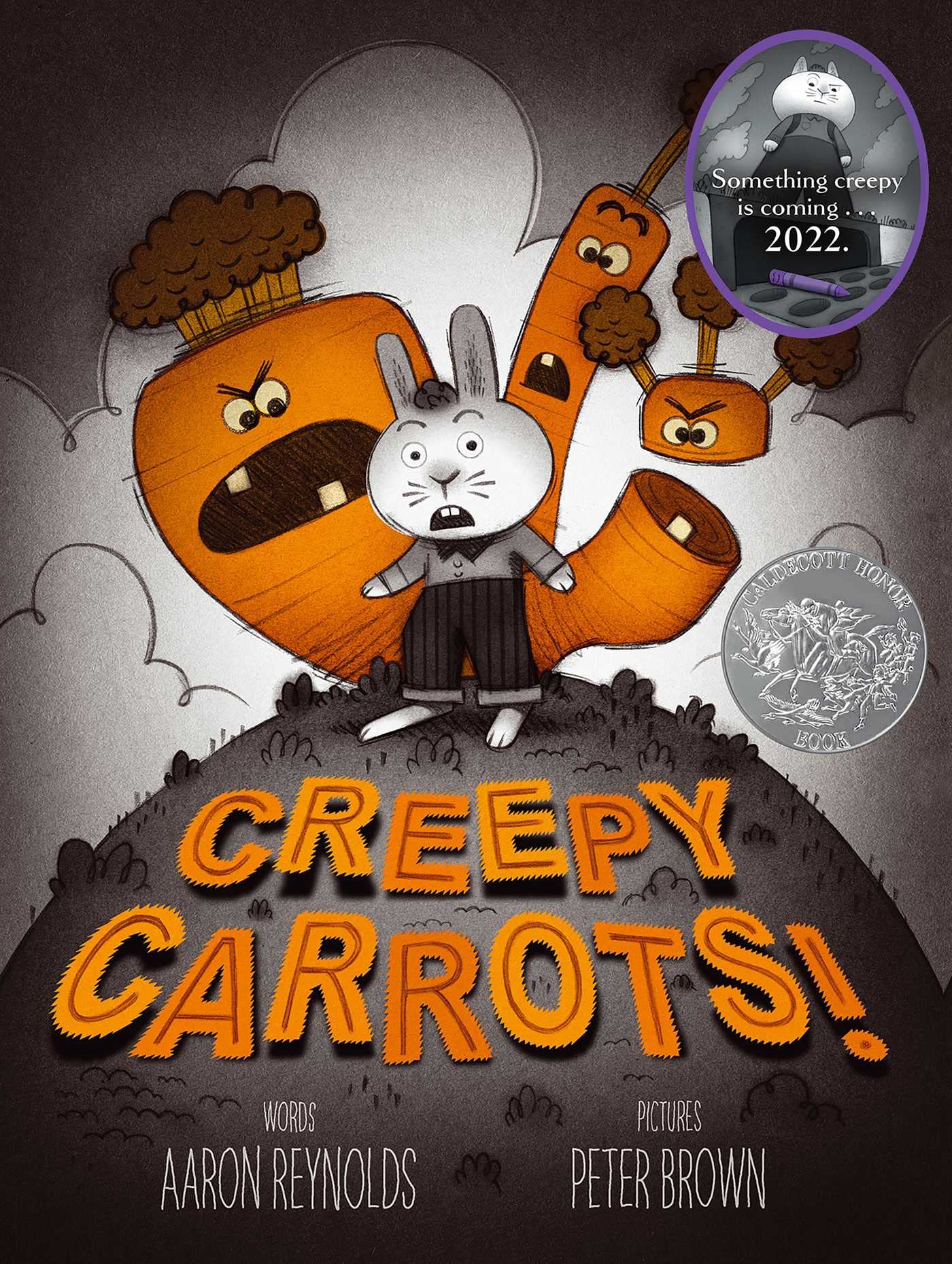 speech and language teaching concepts for Creepy Carrots in speech therapy