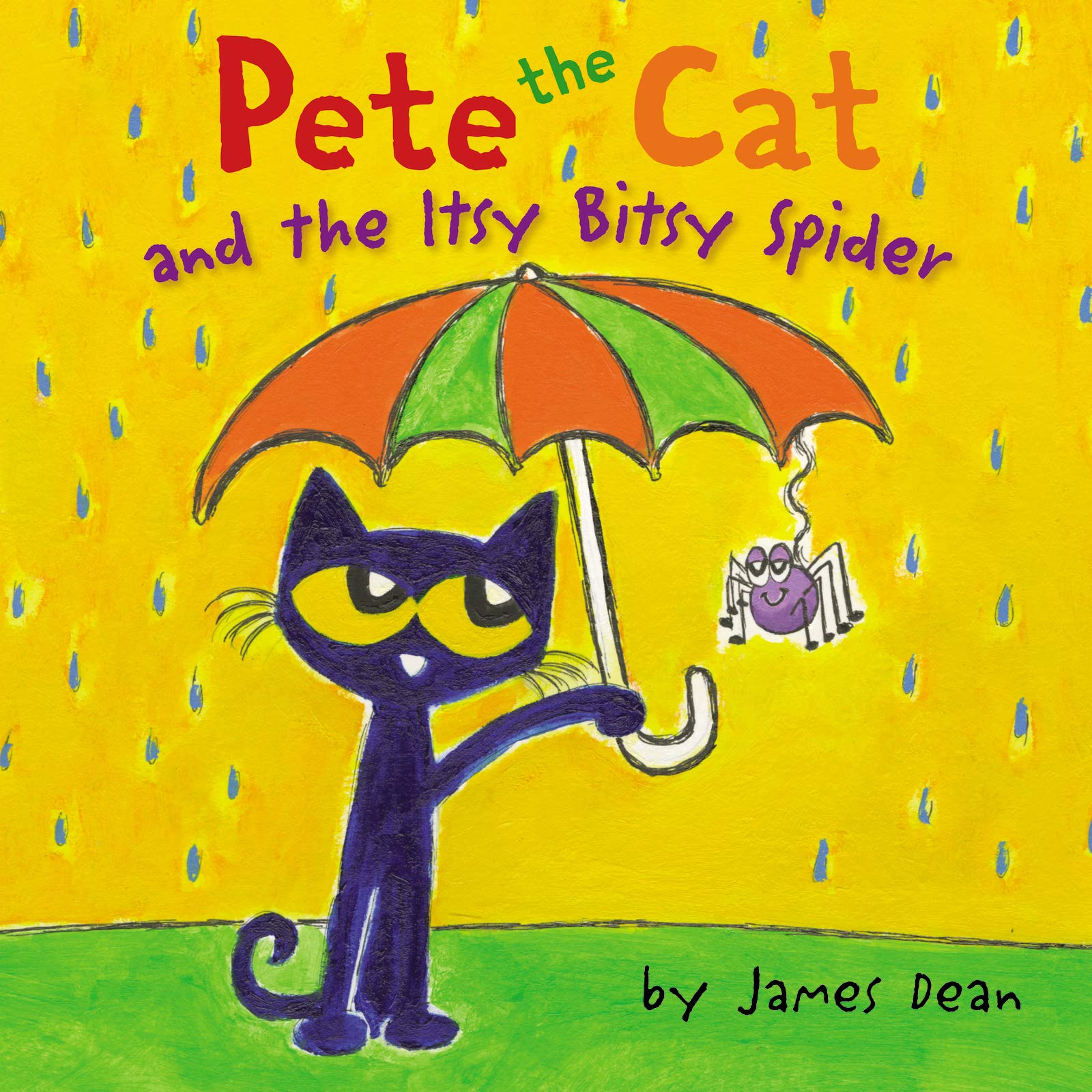 speech and language teaching concepts for Pete the Cat and the Itsy Bitsy Spider in speech therapy​ ​