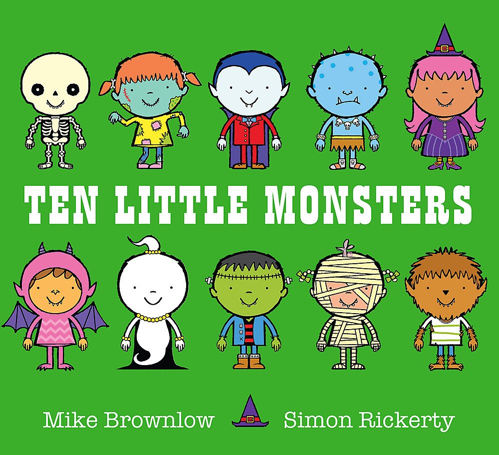 speech and language teaching concepts for ten little monsters in speech therapy