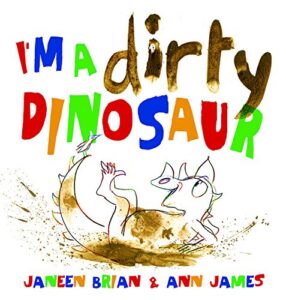 speech and language teaching concepts for I’m a Dirty Dinosaur in speech therapy​ ​