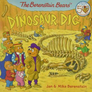speech and language teaching concepts for Berenstain Bears' Dinosaur Dig in speech therapy​ ​