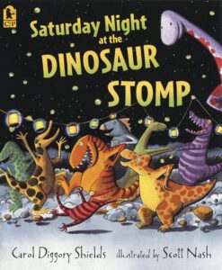 speech and language teaching concepts for Saturday Night at the Dinosaur Stomp in speech therapy​ ​