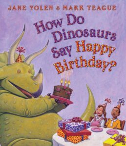 speech and language teaching concepts for How Do Dinosaurs Say Happy Birthday? in speech therapy​ ​