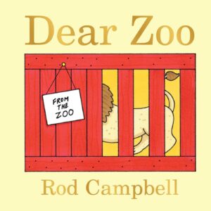 speech and language teaching concepts for Dear Zoo: A Lift the Flap Book in speech therapy