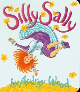 speech and language teaching concepts for Silly Sally in speech therapy
