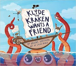 speech and language teaching concepts for Klyde The Kraken Wants a Friend in speech therapy
