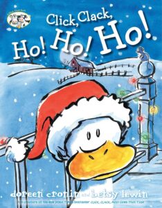 speech and language teaching concepts for Click Clack Ho Ho Ho in speech therapy